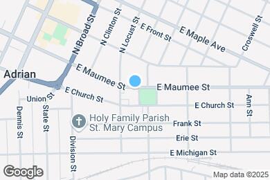 Map image of the property - 424 E Maumee St