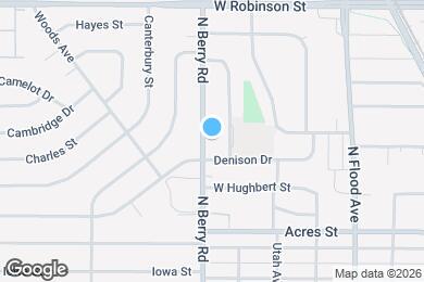 Map image of the property - 815 N Berry Rd