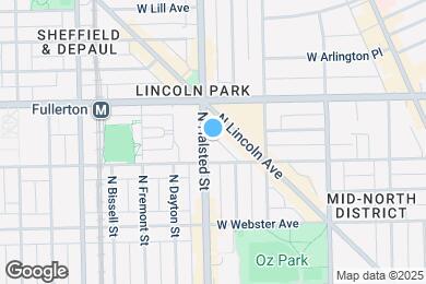 Map image of the property - 2319 N Halsted St