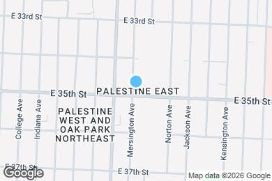 Map image of the property - 3429 Mersington Ave