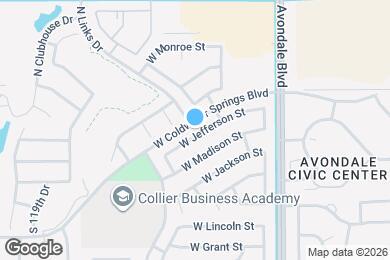 Map image of the property - 11626 W Jefferson St