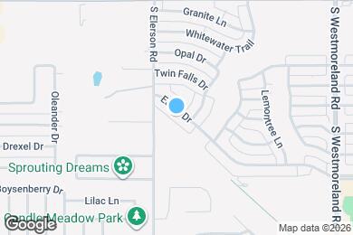 Map image of the property - 1040 Eagle Dr