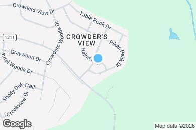 Map image of the property - 1161 Rainier Ln
