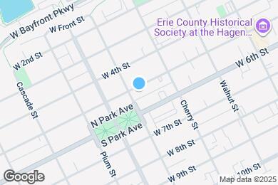 Map image of the property - 651 W 5th St