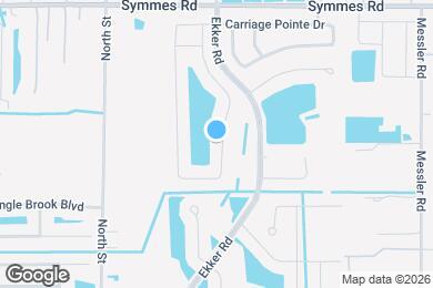 Map image of the property - 7831 Carriage Pointe Dr