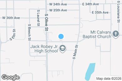 Map image of the property - 301 W 39th Ave