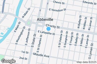 Map image of the property - 301 E Lafayette St