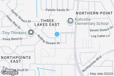 Map image of the property - 19418 Sandy Woods Dr