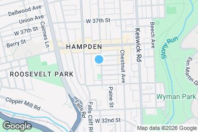 Map image of the property - 3450 Elm Ave