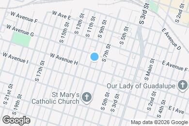 Map image of the property - 713 S 9th St