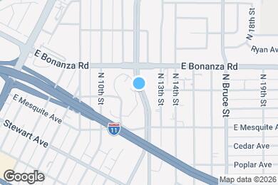 Map image of the property - 501 S Maryland Pkwy