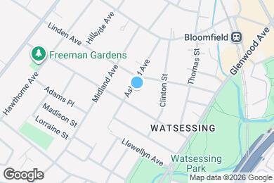 Map image of the property - 161 Ashland Ave
