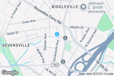 Map image of the property - 1659 Duckworth Ave