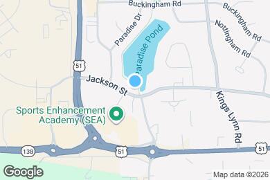 Map image of the property - 2200 Jackson St