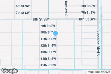 Map image of the property - 3300 11th St SW