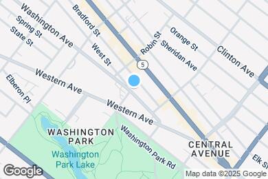 Map image of the property - 371 Washington Ave