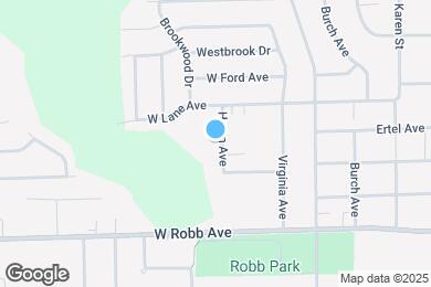 Map image of the property - 1315 Helen Ave