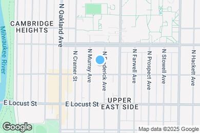 Map image of the property - 3019 N Frederick Ave