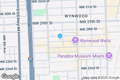 Map image of the property - 321 NE 26th St