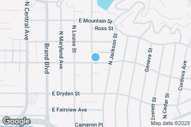 Map image of the property - 414 E Stocker St
