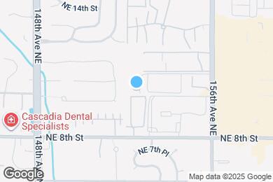 Map image of the property - 1059 156th Ave NE