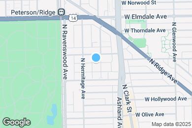 Map image of the property - 5834 N Paulina St
