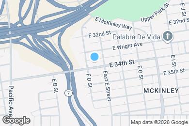 Map image of the property - 409 E 34th St