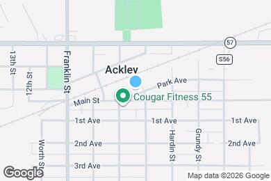 Map image of the property - 731 Park Ave