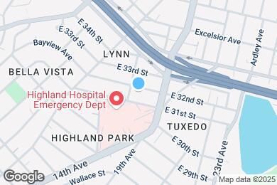 Map image of the property - 1419 E 32nd St