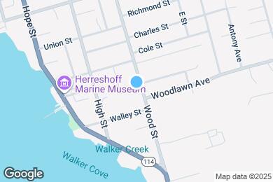 Map image of the property - 121 Wood St