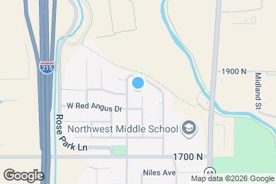 Map image of the property - 1849 Stallion Ln