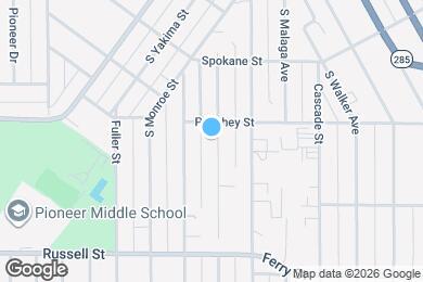 Map image of the property - 614 Highland Dr