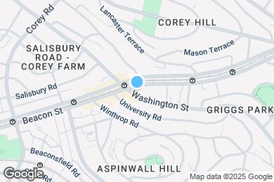 Map image of the property - 1615 Beacon St
