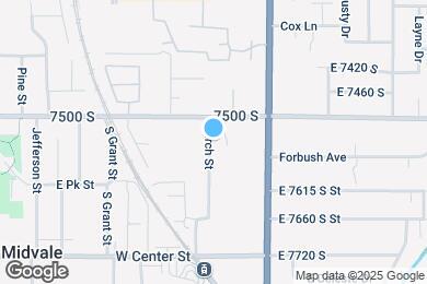 Map image of the property - 7525 Birch St
