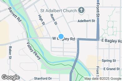 Map image of the property - 135 W Bagley Rd