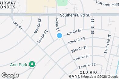 Map image of the property - 3412 Ann Cir SE