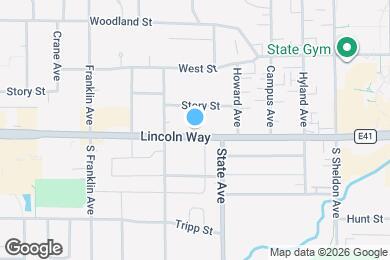 Map image of the property - 3107 Lincoln Way