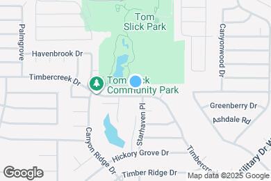 Map image of the property - 7203 Timbercreek Dr