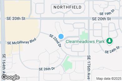Map image of the property - 17146 SE 23rd Dr