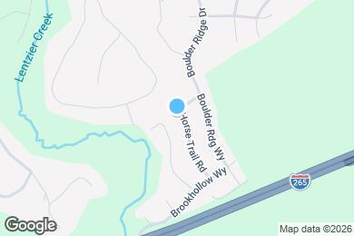 Map image of the property - 2825 Horse Trail Rd