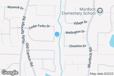 Map image of the property - 2193 Cedar Forks Dr