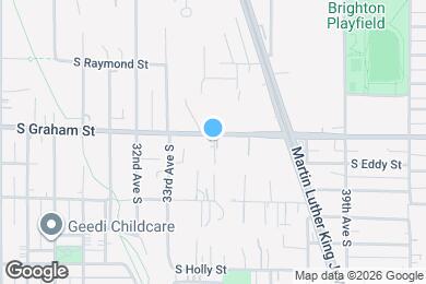 Map image of the property - 3339 S Graham St