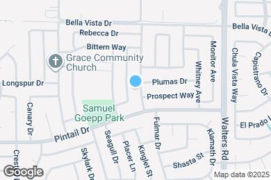 Map image of the property - 810 Yosemite Way