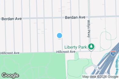 Map image of the property - 3549 Hazelhurst Ave