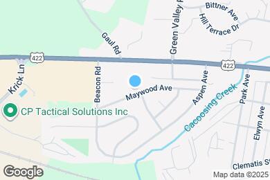 Map image of the property - 29 Maywood Ave
