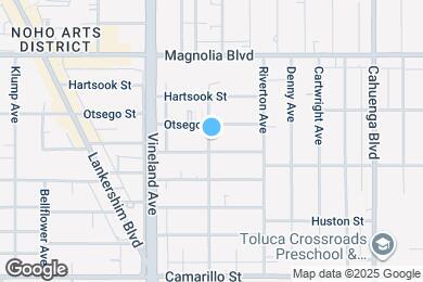 Map image of the property - 5024 1/2 Cleon Ave