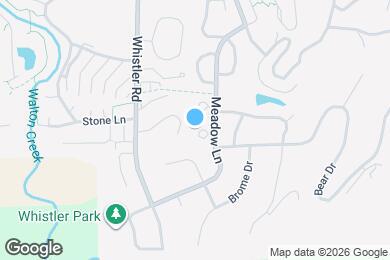 Map image of the property - 1710 Saddle Creek Ct