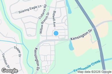 Map image of the property - 8059 Willow Branch Dr