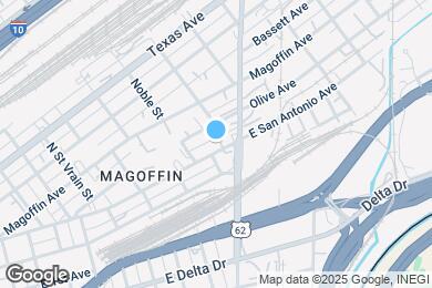 Map image of the property - 1407 E San Antonio Ave