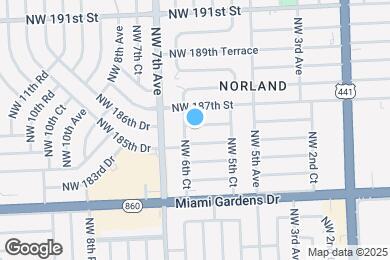 Map image of the property - 620 NW 186th St